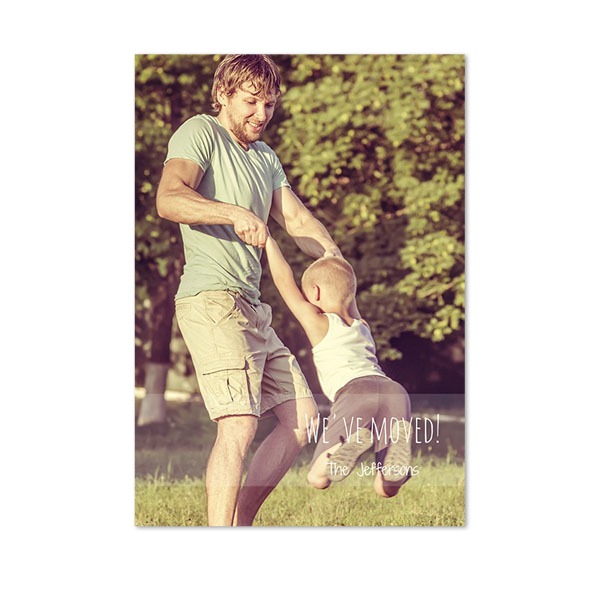 Enkla Fotokort Stående  10 x 14,3 cm