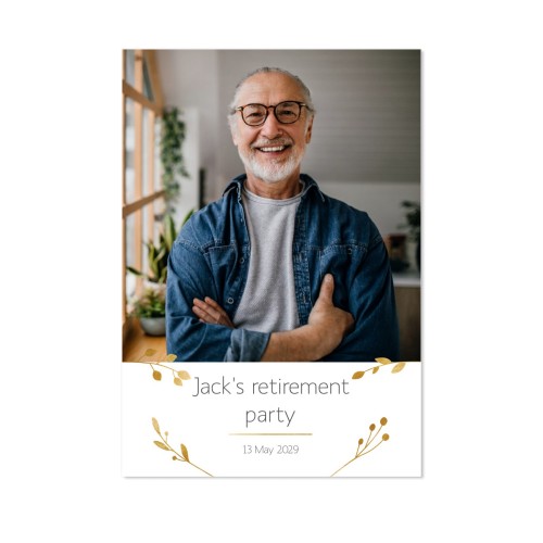 Grusskarte Hochformat 10 x 14,3 cm