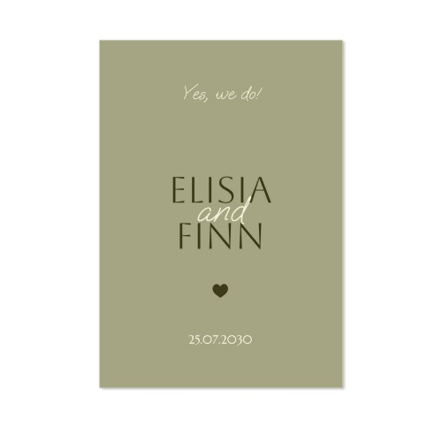 Grusskarte Hochformat 10 x 14,3 cm