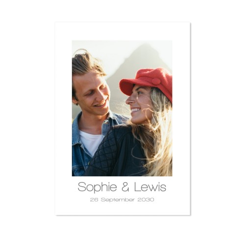 Fotokaart Staand 10 x 14,3 cm