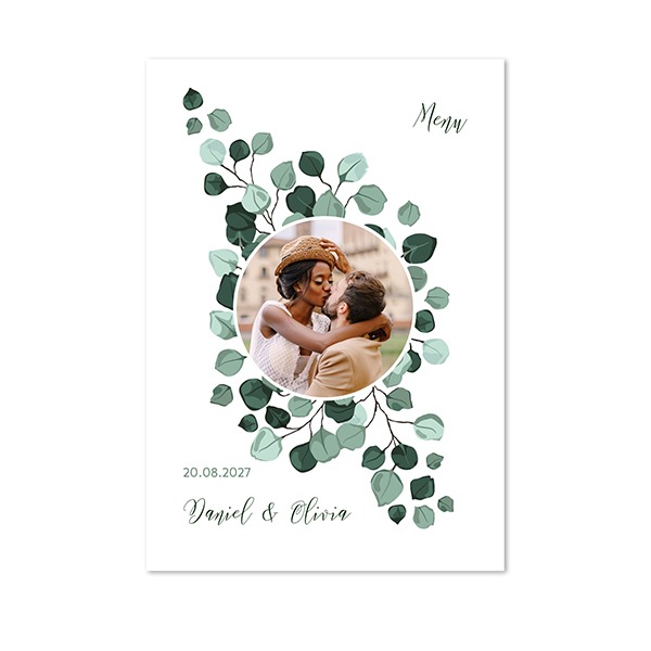 Grusskarte Hochformat 10 x 14,3 cm