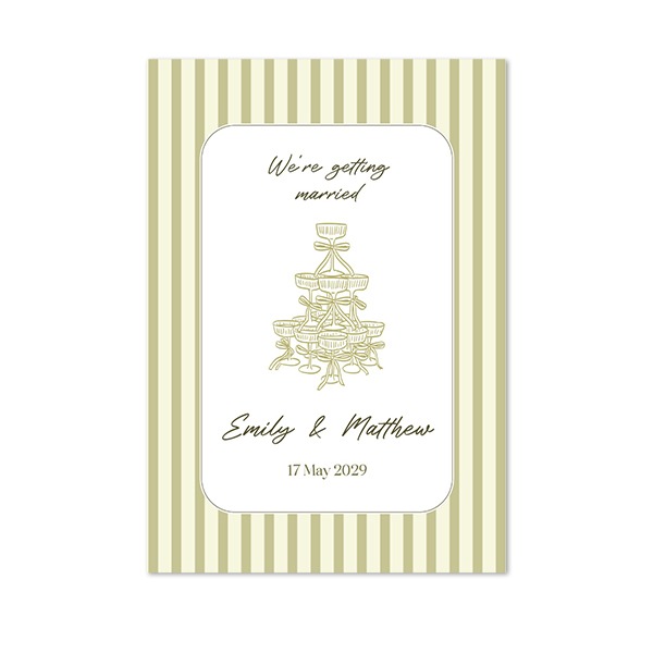 Single Card Portrait 10 x 14,3 cm