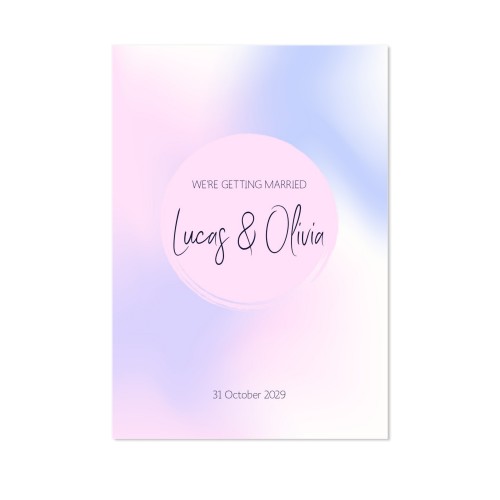 Fotokaart staand 10 x 14,3 cm