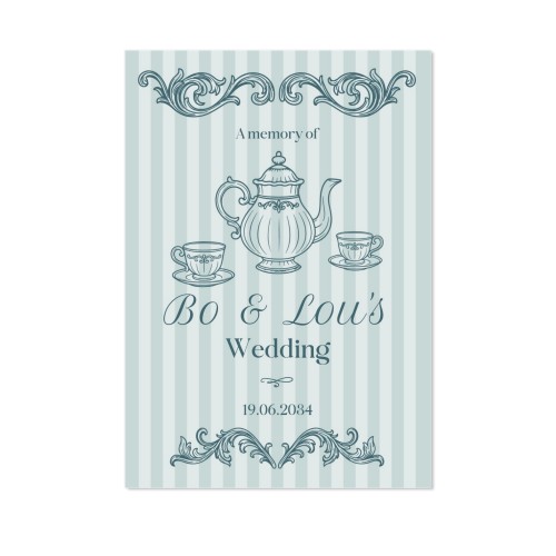 Enkle Fotokort Stående 10 x 14,3 cm