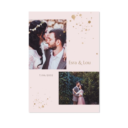 Fotokaart staand 10 x 14,3 cm