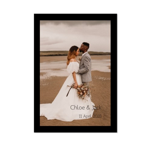 Enkle Fotokort Portræt 10 x 14,3 cm