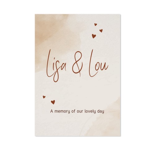 Single Card Portrait 10 x 14,3 cm