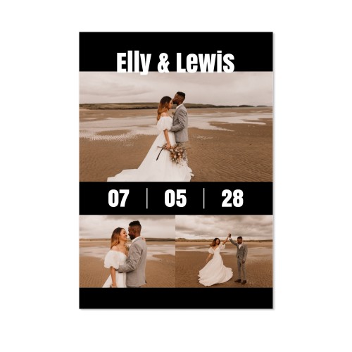 Fotokaart Staand 10 x 14,3 cm