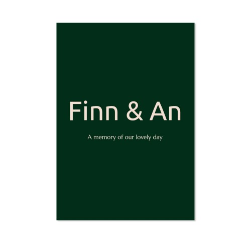 Single Card Portrait 10 x 14,3 cm