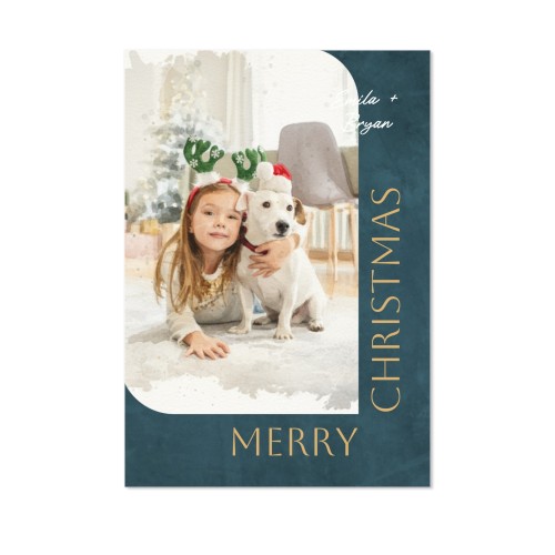 Faire-part 1 volet Portrait 10 x 14,3 cm