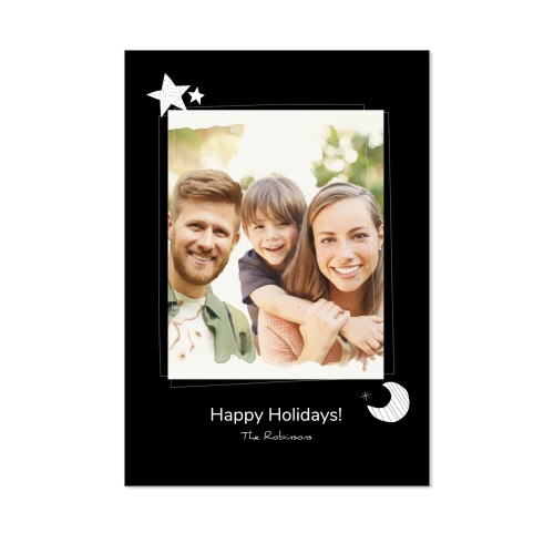 Faire-part 1 volet Portrait 10 x 14,3 cm