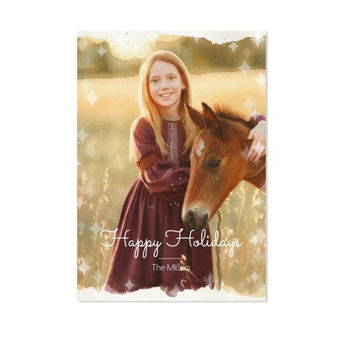 Enkla Fotokort Stående  10 x 14,3 cm