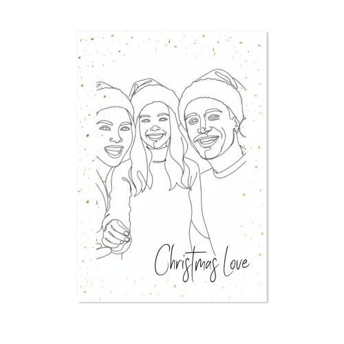 Single Card Portrait 10 x 14,3 cm Single Card Portrait 10 x 14,3 cm