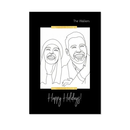 Fotokaart staand 10 x 14,3 cm