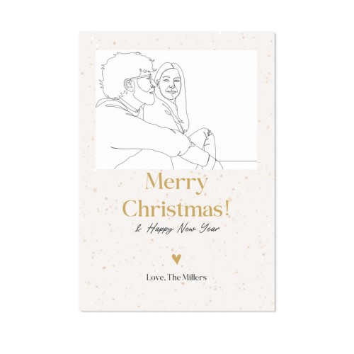 Neutral Terrazzo Heart