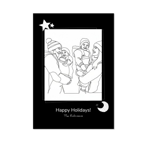 Grusskarte Hochformat 10 x 14,3 cm