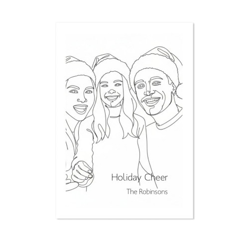 Single Card Portrait 10 x 14,3 cm