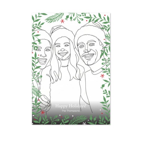 Enkla Fotokort Stående  10 x 14,3 cm