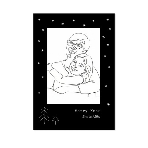 Single Card Portrait 10 x 14,3 cm