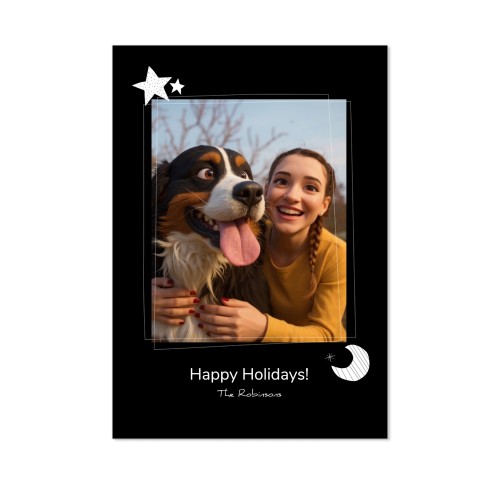 Fotokaart staand 10 x 14,3 cm