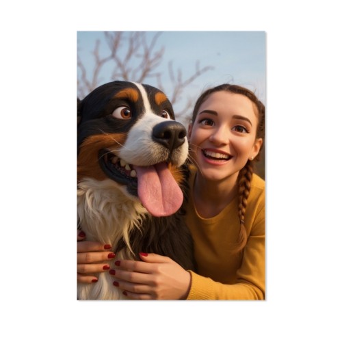 Grusskarte Hochformat 10 x 14,3 cm