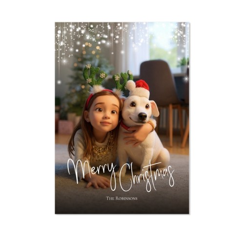 Faire-part 1 volet Portrait 10 x 14,3 cm