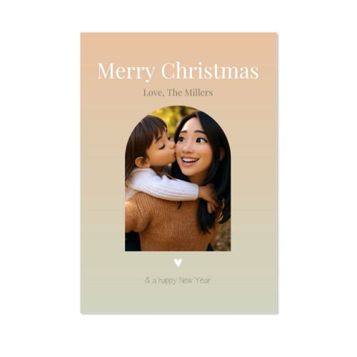 Enkle Fotokort Portræt 10 x 14,3 cm