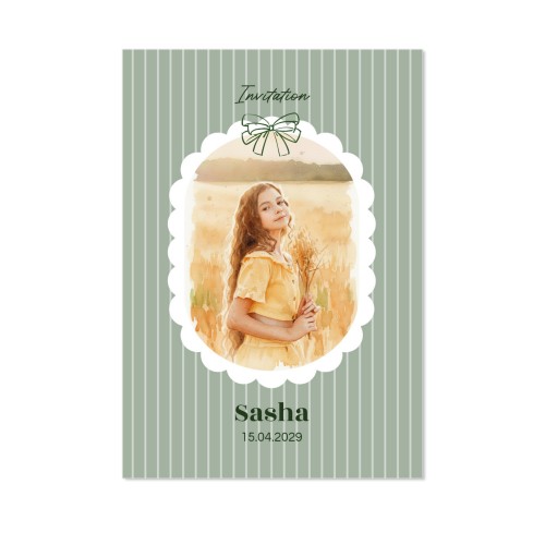 Single Card Portrait 10 x 14,3 cm