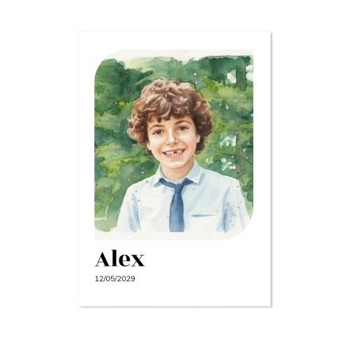 Single Card Portrait 10 x 14,3 cm Single Card Portrait 10 x 14,3 cm