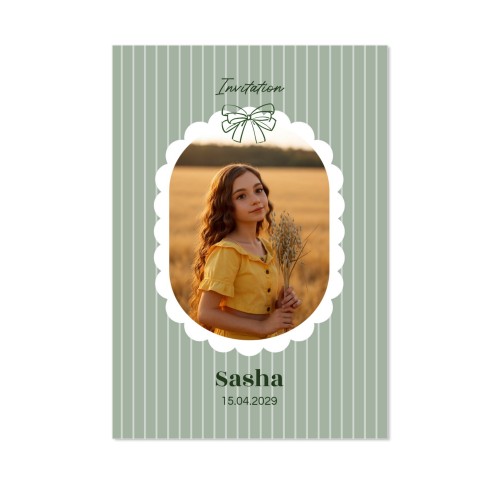 Single Card Portrait 10 x 14,3 cm