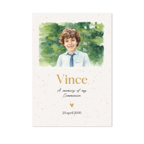 Single Card Portrait with AI 10 x 14,3 cm Single Card Portrait with AI 10 x 14,3 cm