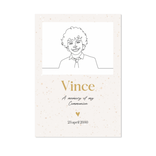 Single Card Portrait with AI 10 x 14,3 cm Single Card Portrait with AI 10 x 14,3 cm