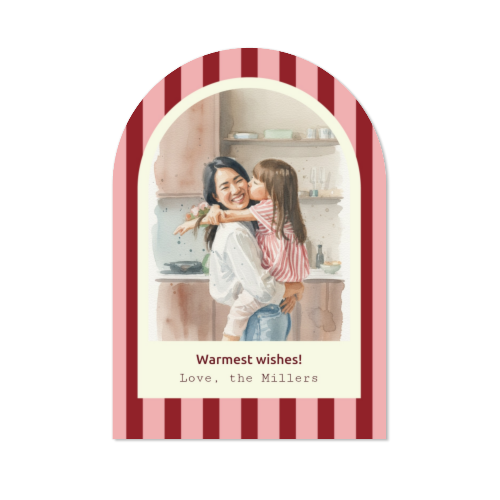 Single Card arched 10 x 14,3 cm Single Card arched 10 x 14,3 cm