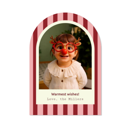 Single Card arched 10 x 14,3 cm Single Card arched 10 x 14,3 cm