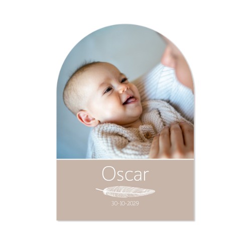 Single Card arched 10 x 14,3 cm