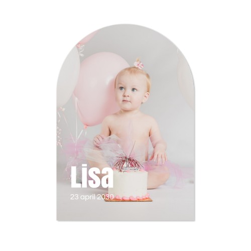 Grusskarte mit Bogen 10 x 14,3 cm