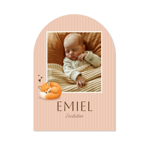 Fotokaart met boog 10 x 14,3 cm Fotokaart met boog 10 x 14,3 cm