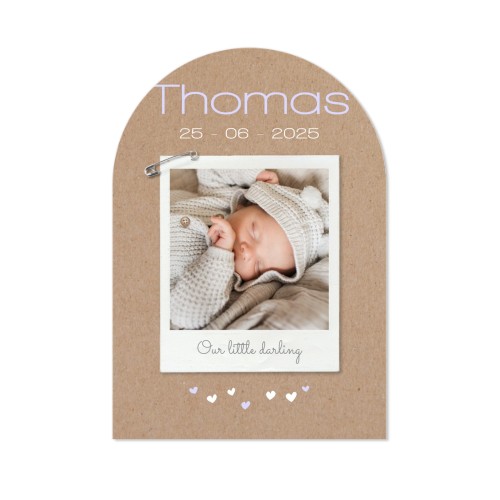 Faire-part arche 10 x 14,3 cm