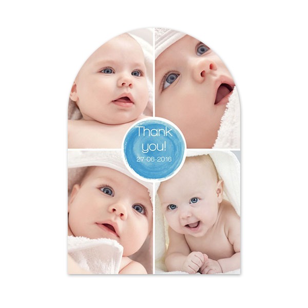 Single Card arched 10 x 14,3 cm