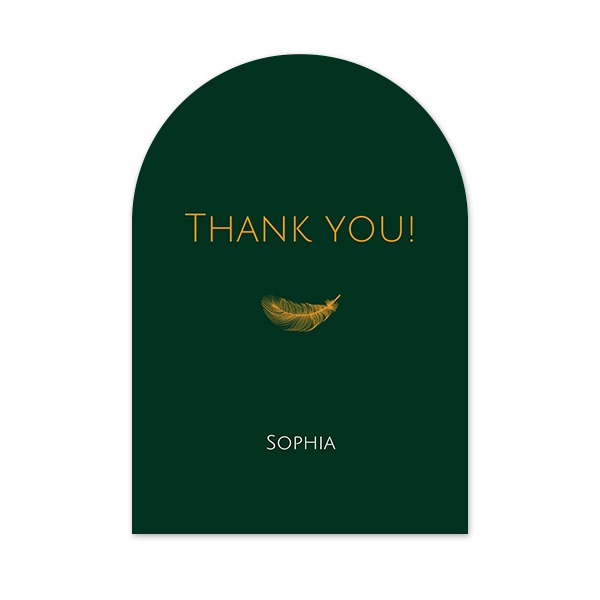 Enkle Fotokort bue 10 x 14,3 cm Enkle Fotokort bue 10 x 14,3 cm