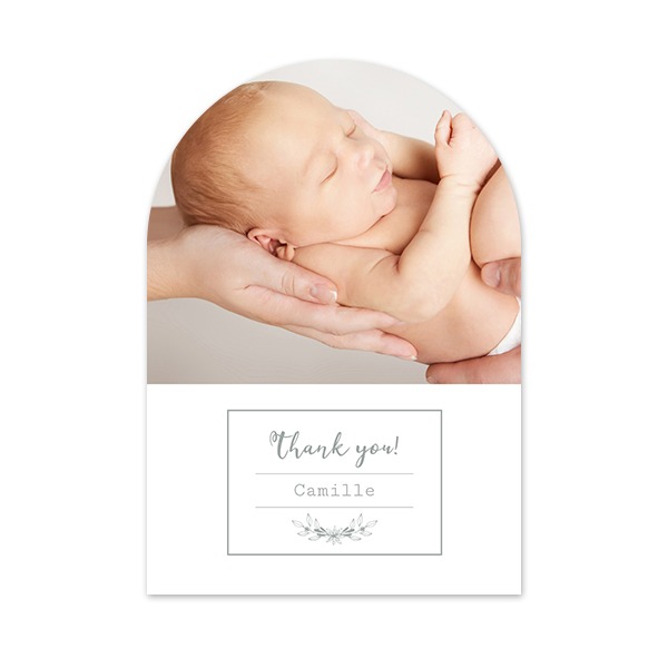 Single Card arched 10 x 14,3 cm