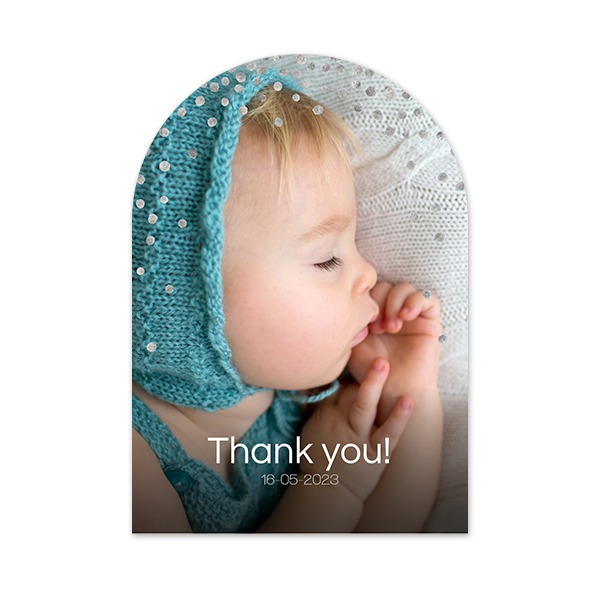 Single Card arched 10 x 14,3 cm