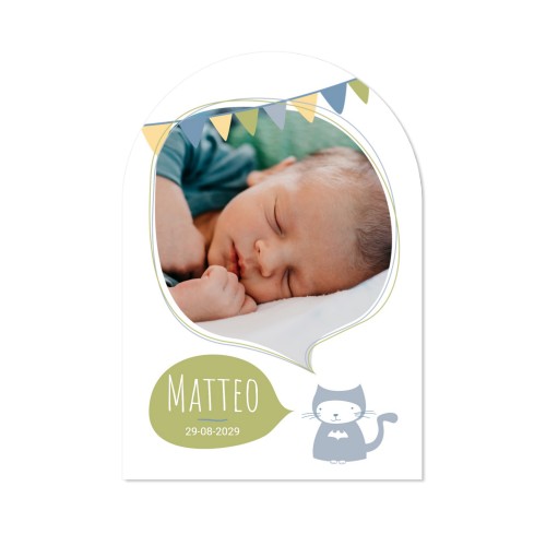 Enkle Fotokort bue 10 x 14,3 cm