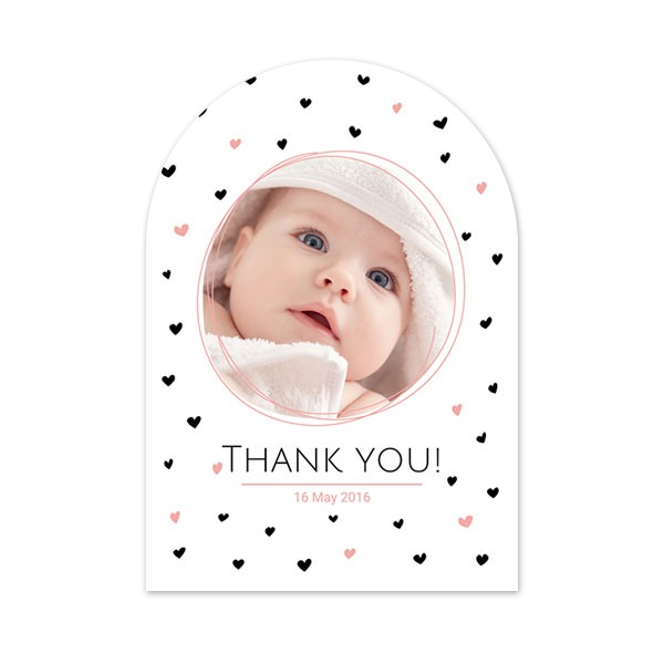 Enkle Fotokort bue 10 x 14,3 cm