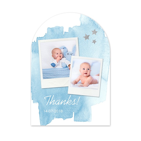 Single Card arched 10 x 14,3 cm