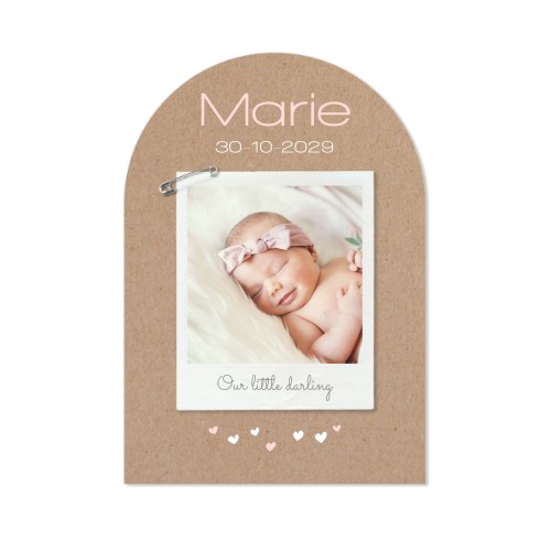 Faire-part arche 10 x 14,3 cm