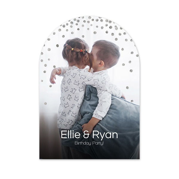 Single Card arched 10 x 14,3 cm