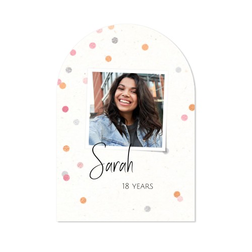 Single Card arched 10 x 14,3 cm Single Card arched 10 x 14,3 cm