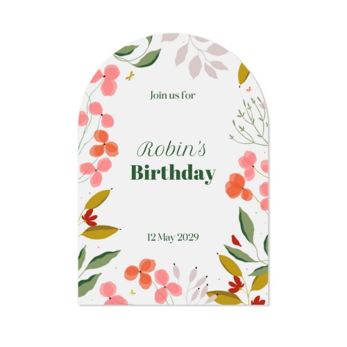 Fotokaart met boog 10 x 14,3 cm Fotokaart met boog 10 x 14,3 cm