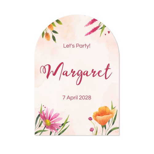 Fotokaart met boog 10 x 14,3 cm Fotokaart met boog 10 x 14,3 cm